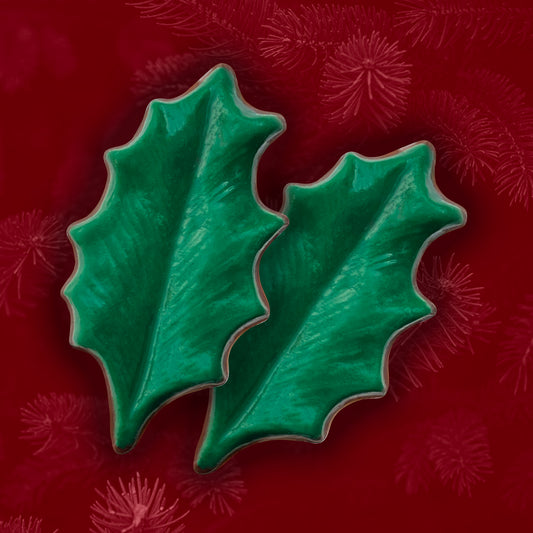 Holly Leaves 2-Pack