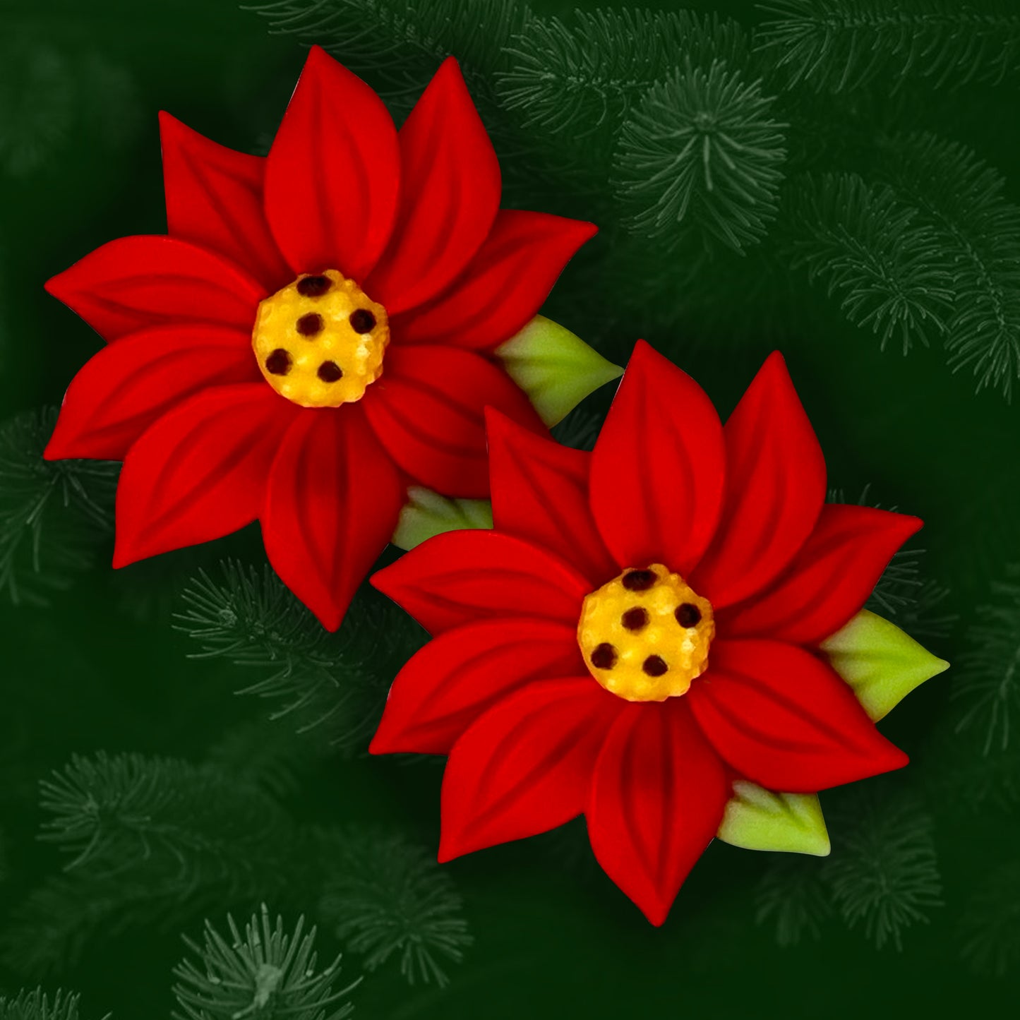 Mini Poinsettias 2-Pack