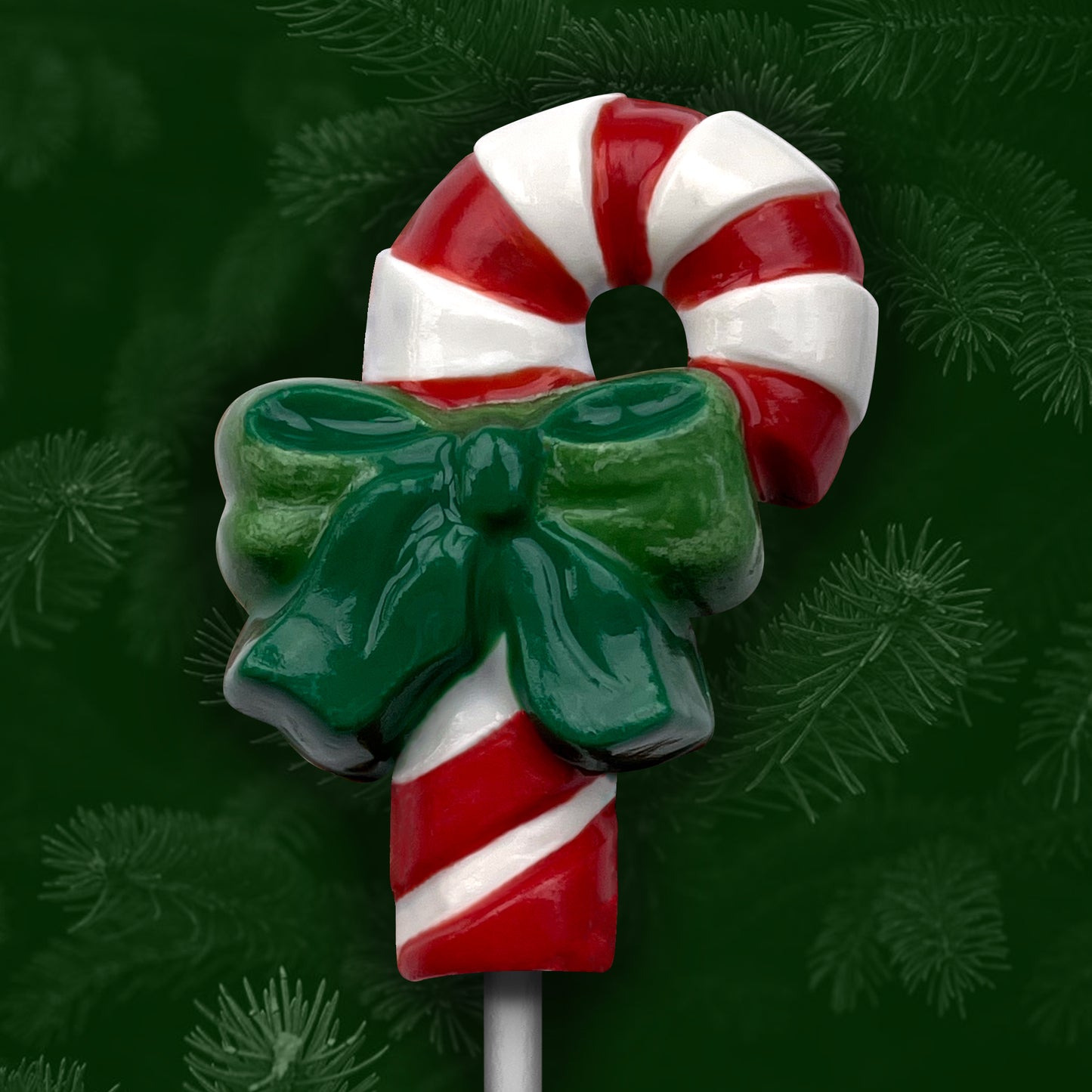 Candy Cane Sucker / Present Topper