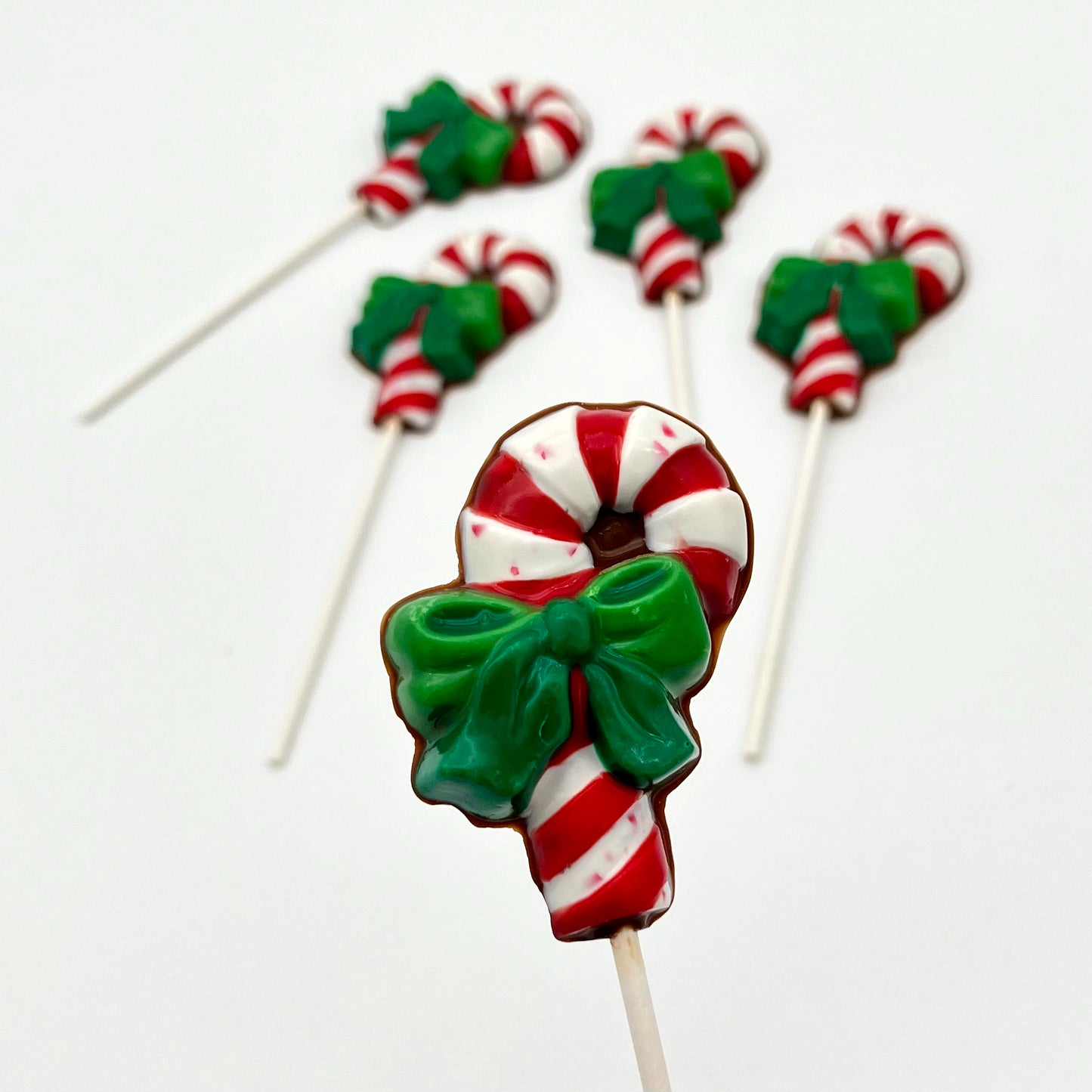 Candy Cane Sucker / Present Topper