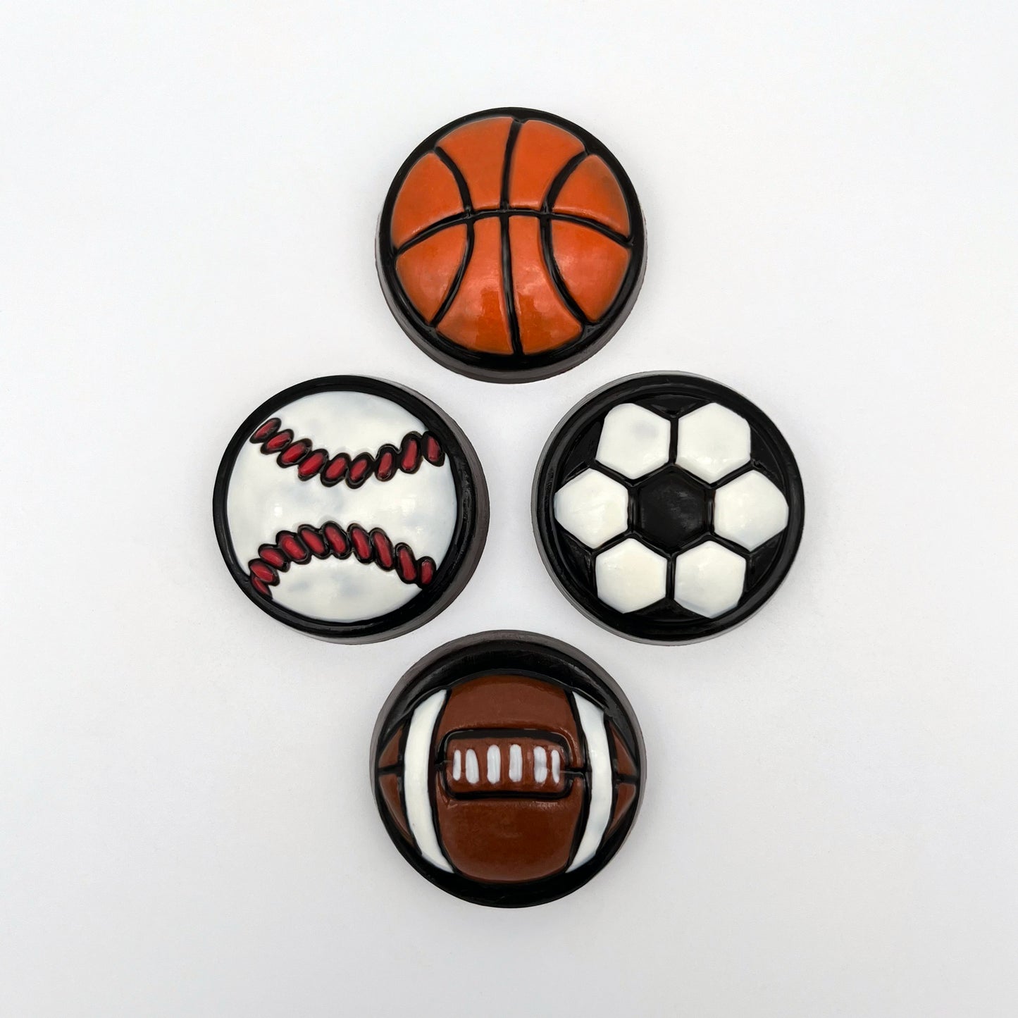 Sports Ball Medallions