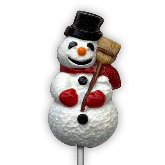 Sweeping Snowman Sucker